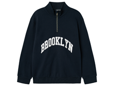 Name It dark sapphire Brooklyn halv lynlås sweatshirt